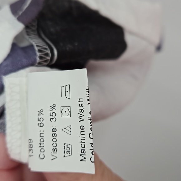 Emery Rose White Gray Women's Polka-dot Round Neckline Plus Size 4XL - Picture 9 of 12